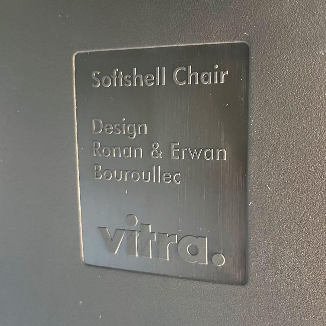 取付無料！ヴィトラ ソフトシェルチェア フォースターベース オフィスチェア4脚