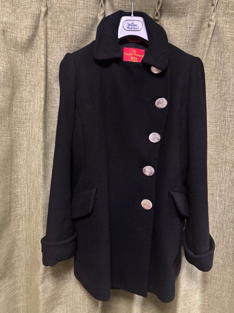 【貴重】Vivienne Westwood メタルボタン ウールコート
