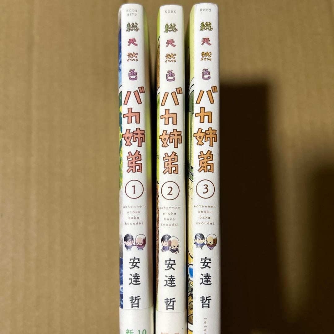 総天然色 バカ姉弟　3巻セット　 (KCデラックス