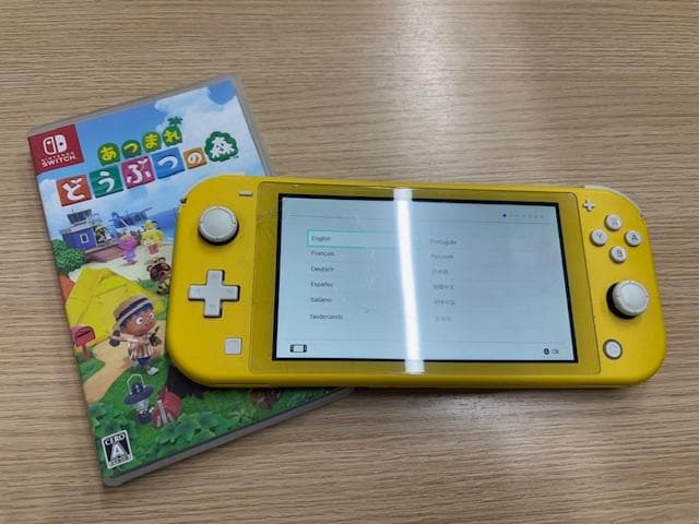 【訳アリ】Nintendo Switch Lite イエロー ★あつ森ソフト付き
