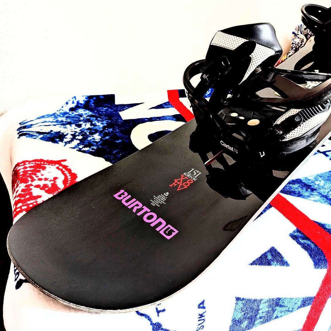 Burton 151 X8FV スノーボード ×BURTON　Cartelセット