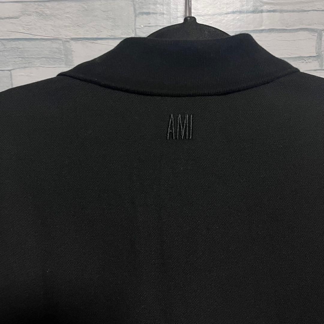 【美品✨】AMI PARIS 半袖ポロシャツ Mサイズ