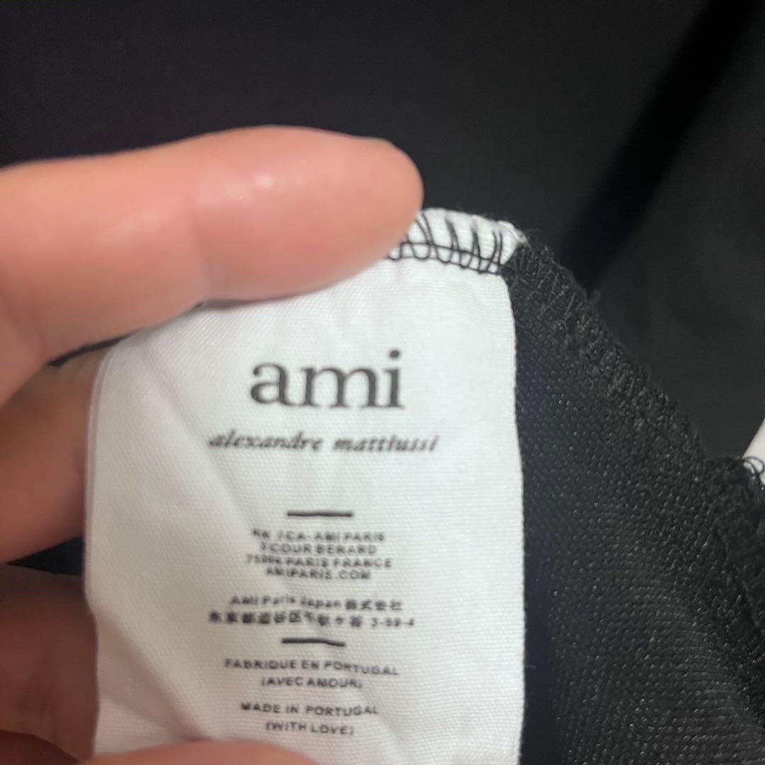 【美品✨】AMI PARIS 半袖ポロシャツ Mサイズ
