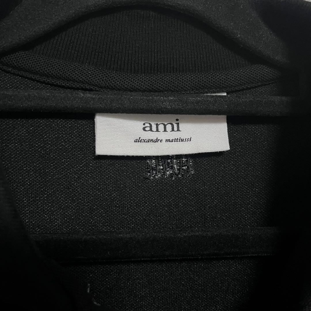 【美品✨】AMI PARIS 半袖ポロシャツ Mサイズ