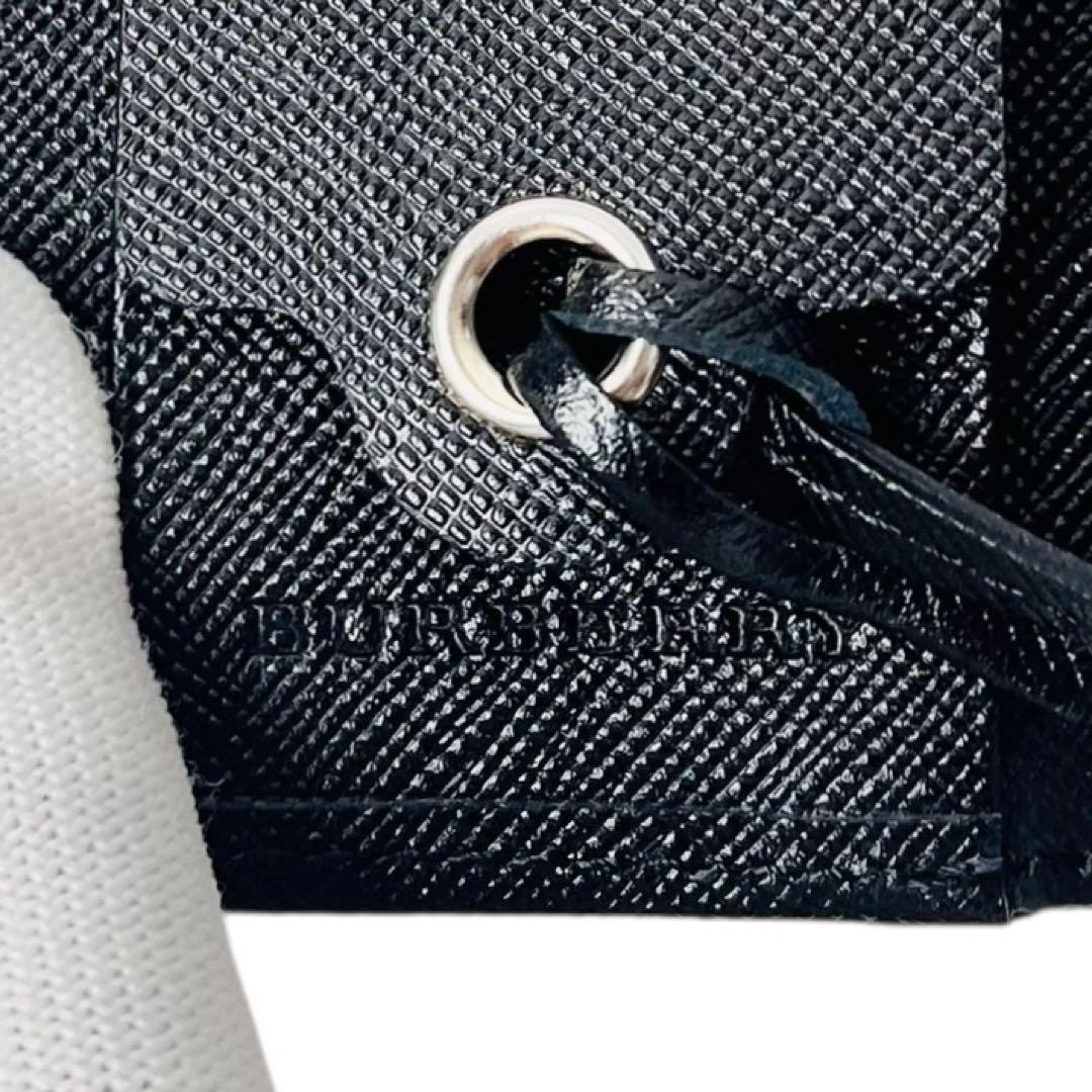 ほぼ未使用✨ BURBERRY バーバリー キーケース 4連 ノバチェック 黒