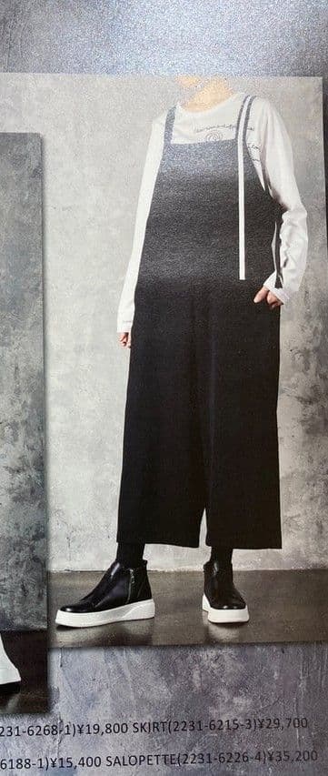 CRESCENT DUO　オーバーオール　サロペットパンツ　オールインワンパンツ