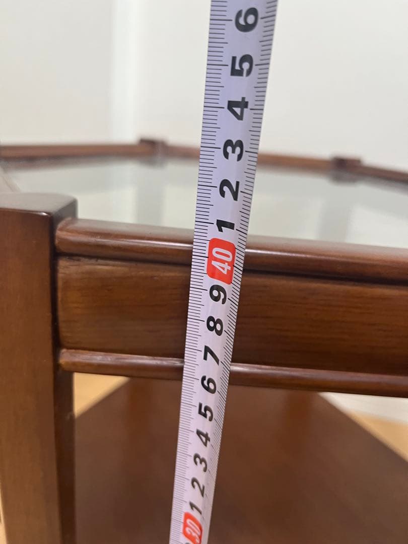 BROOKS HEXAGON TABLE ガラス ブルックスヘキサゴンテーブル