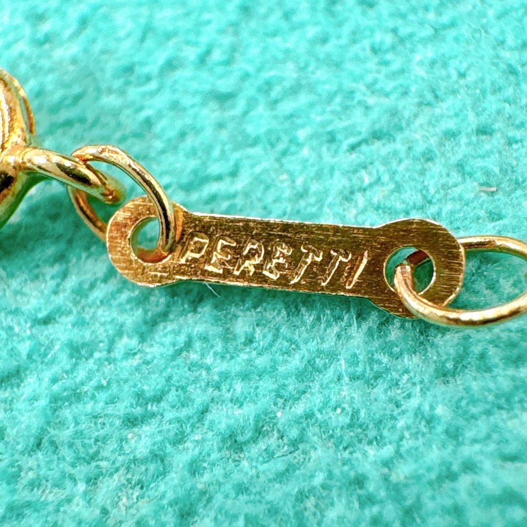 美品 オールドティファニー レター イニシャル i ネックレス k18 ゴールド