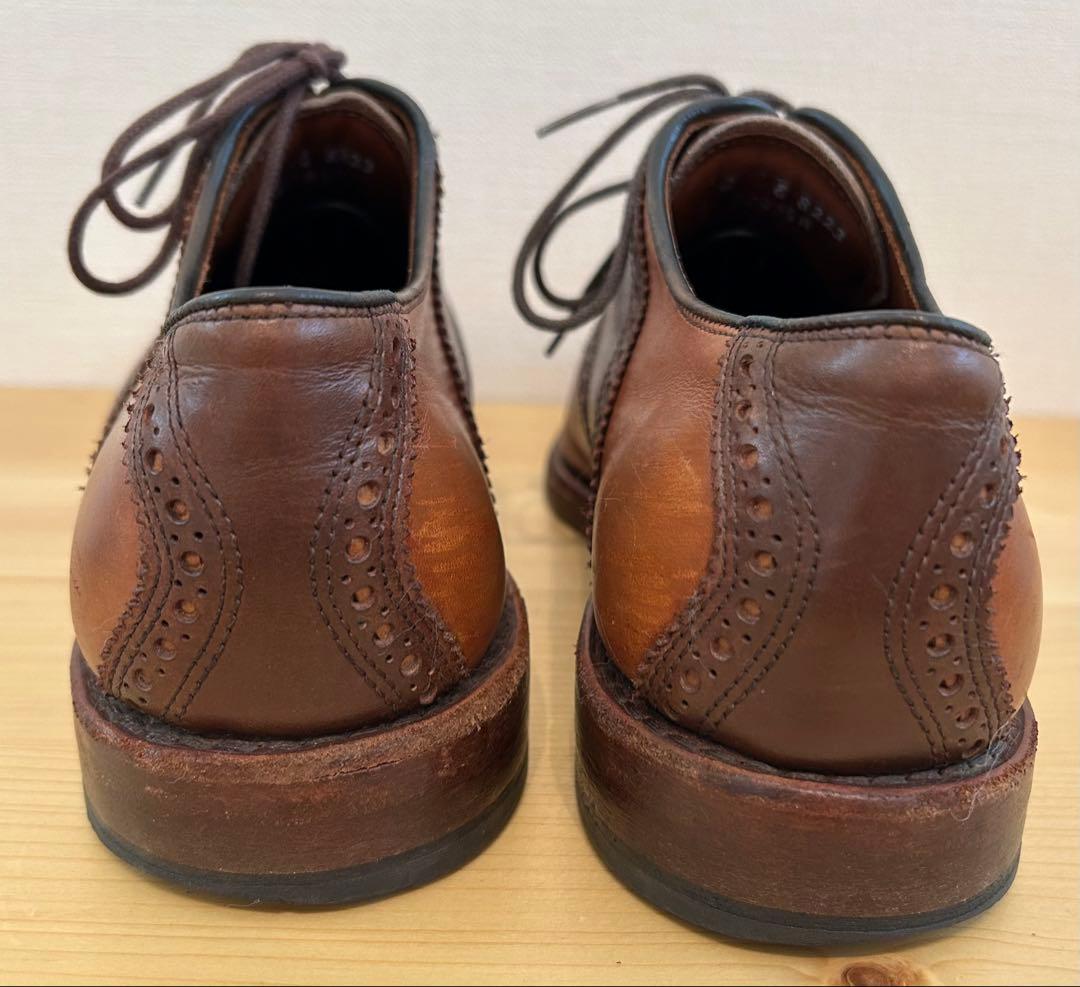 Allen Edmonds Shelton コンビ サドルシューズ US8
