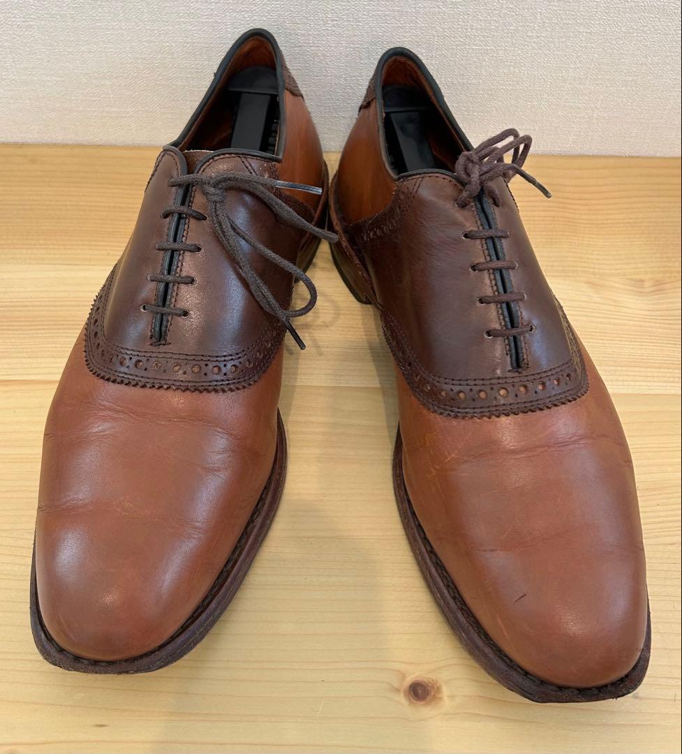 Allen Edmonds Shelton コンビ サドルシューズ US8