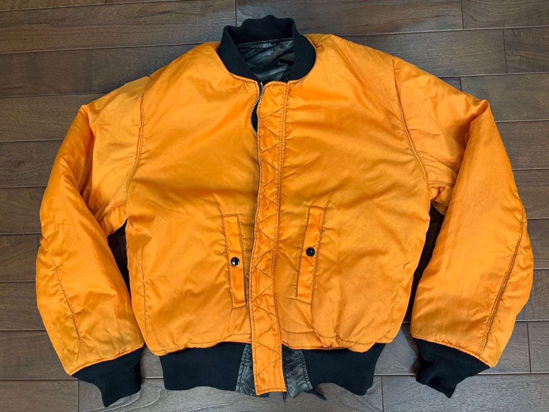 ALPHA INDUSTRIES MA-1 迷彩フライトジャケット　カモフラ　M