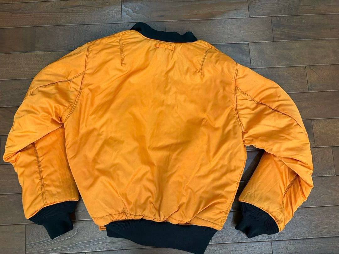 ALPHA INDUSTRIES MA-1 迷彩フライトジャケット　カモフラ　M