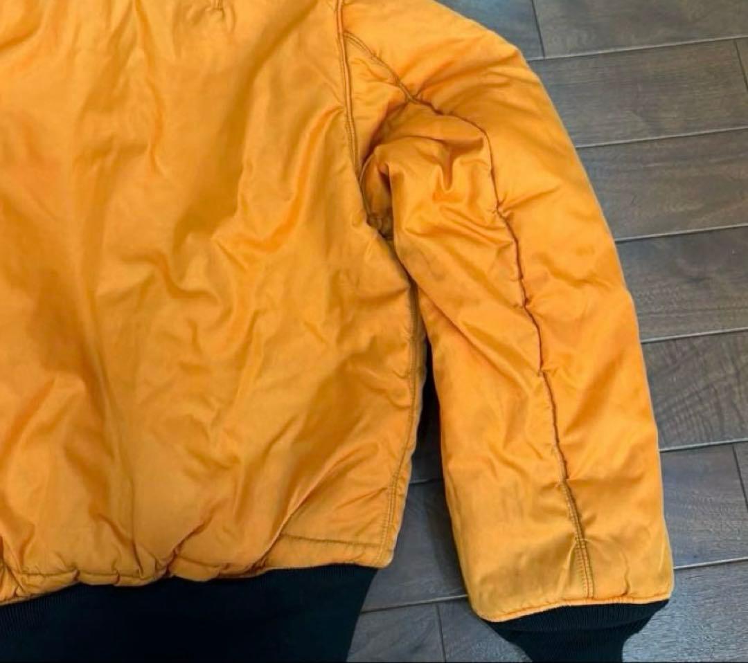 ALPHA INDUSTRIES MA-1 迷彩フライトジャケット　カモフラ　M