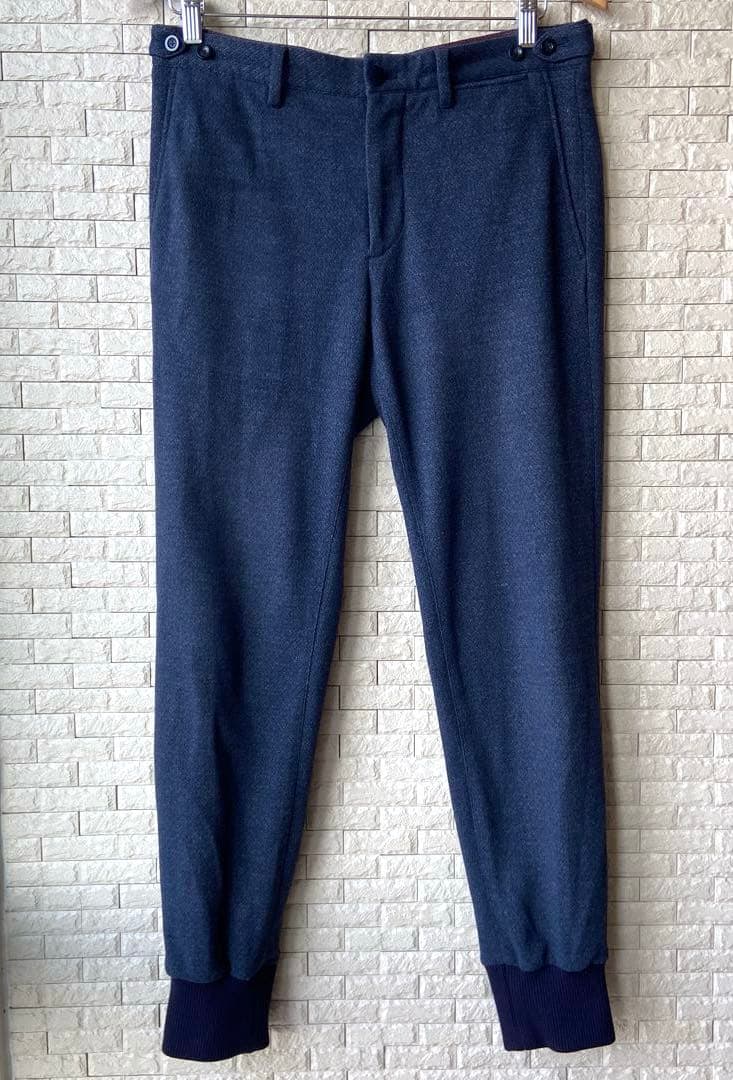 黒*介様 GTA ジーティーアー　起毛ウール　リブパンツ　ジョガーパンツ　ジャケ