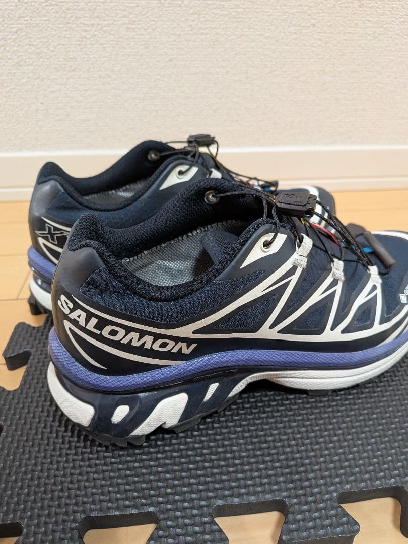 SALOMONスニーカー　ブルー XT-6 GTX 23.5cm