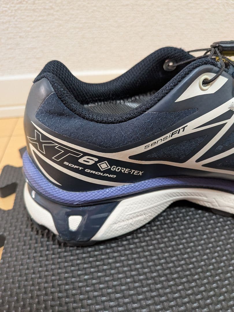 SALOMONスニーカー　ブルー XT-6 GTX 23.5cm
