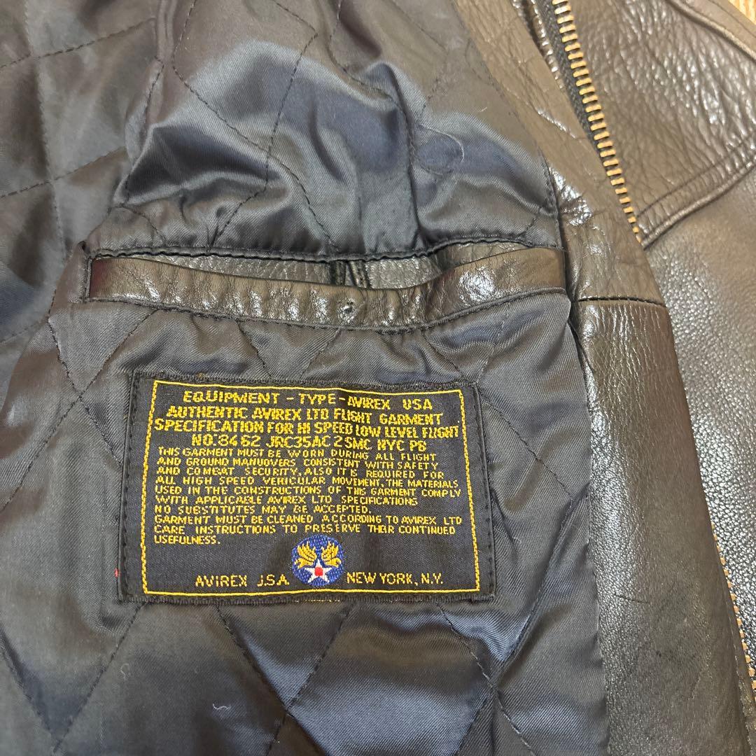 AVIREX アヴィレックス 50周年記念 レザースタジャン VARSITY