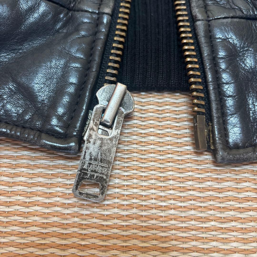 AVIREX アヴィレックス 50周年記念 レザースタジャン VARSITY