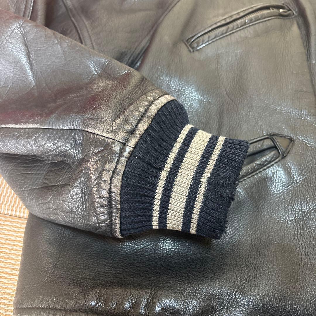 AVIREX アヴィレックス 50周年記念 レザースタジャン VARSITY