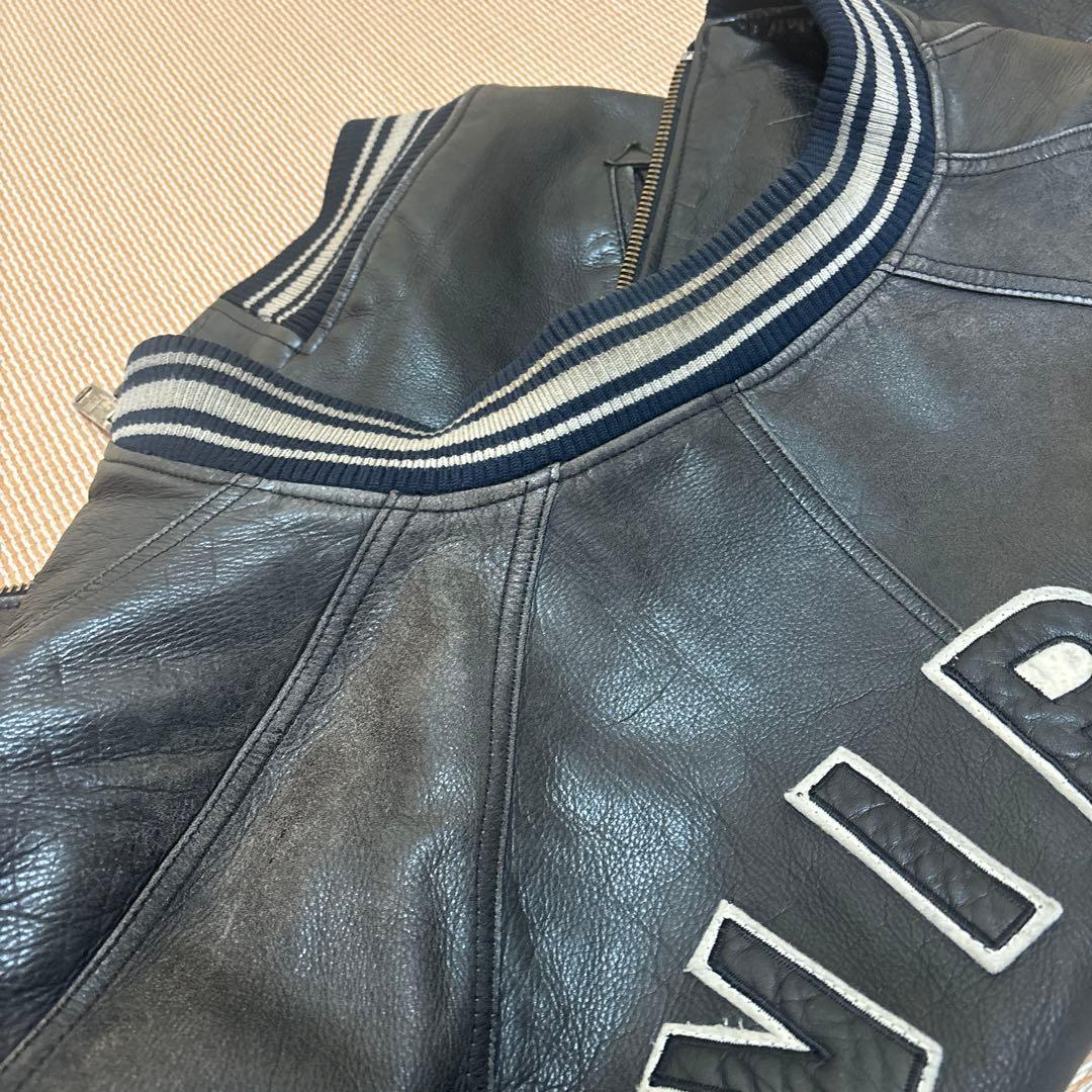 AVIREX アヴィレックス 50周年記念 レザースタジャン VARSITY
