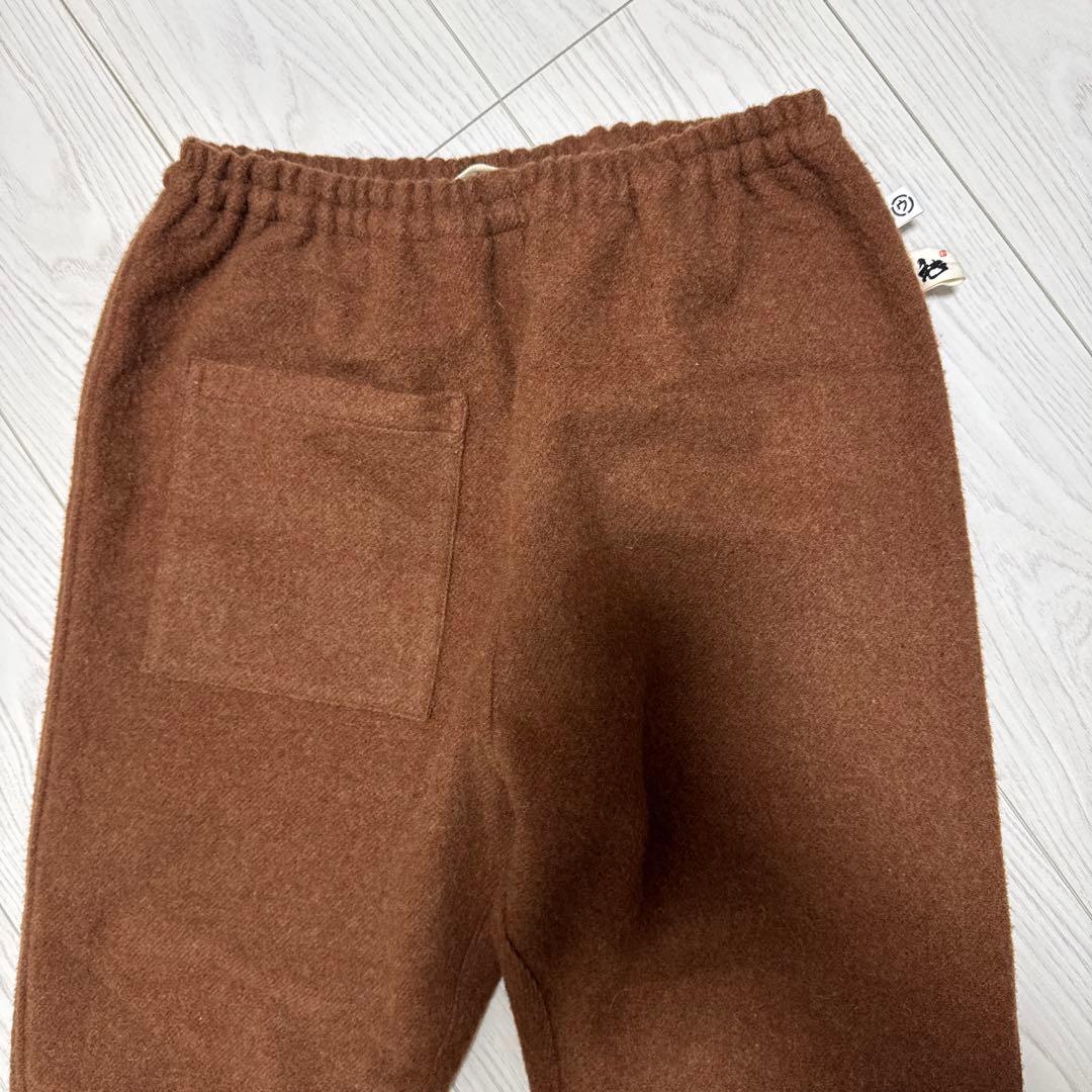 うなぎの寝床☆MONPE ウール混 パンツ☆S