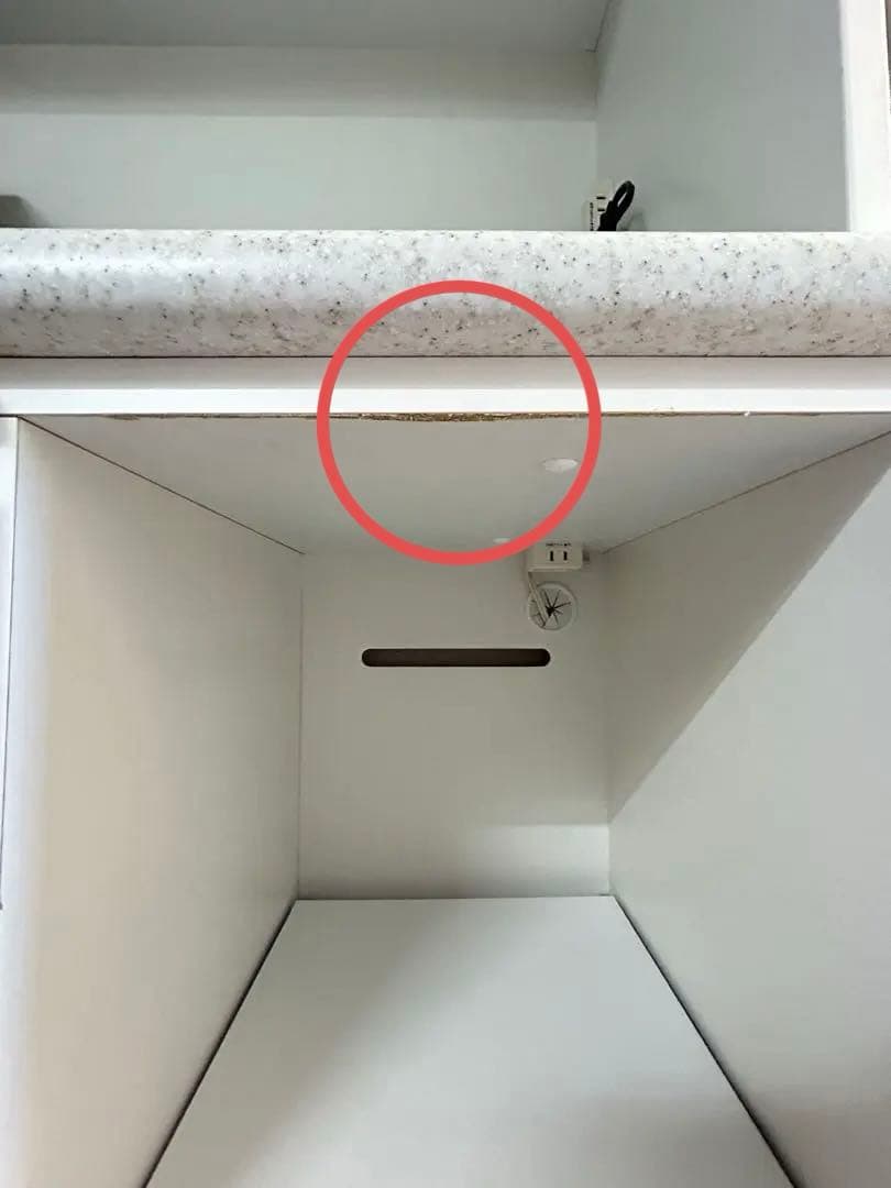 【送料込み】ニトリ 120cm幅　キッチンボード アルミナ2