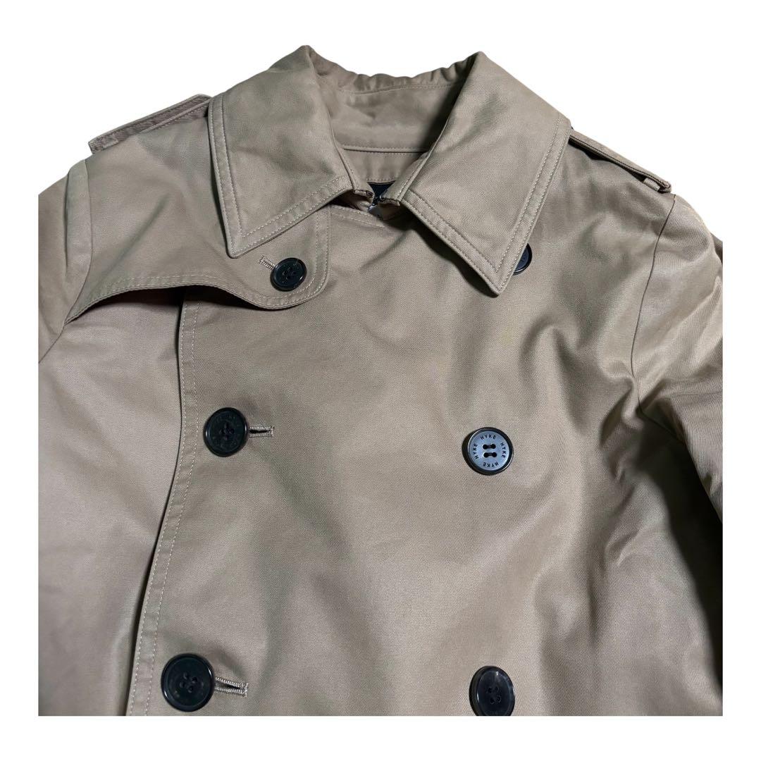 HYKE ハイク　ロングトレンチコート ライナー付き　サイズS 表記1