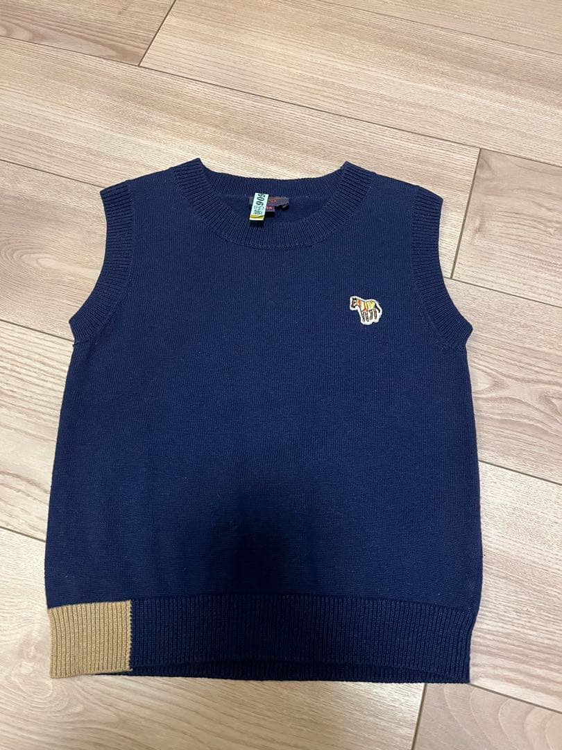 PaulSmith junior スーツ 黒 5点 セット 上着6a パンツ4a