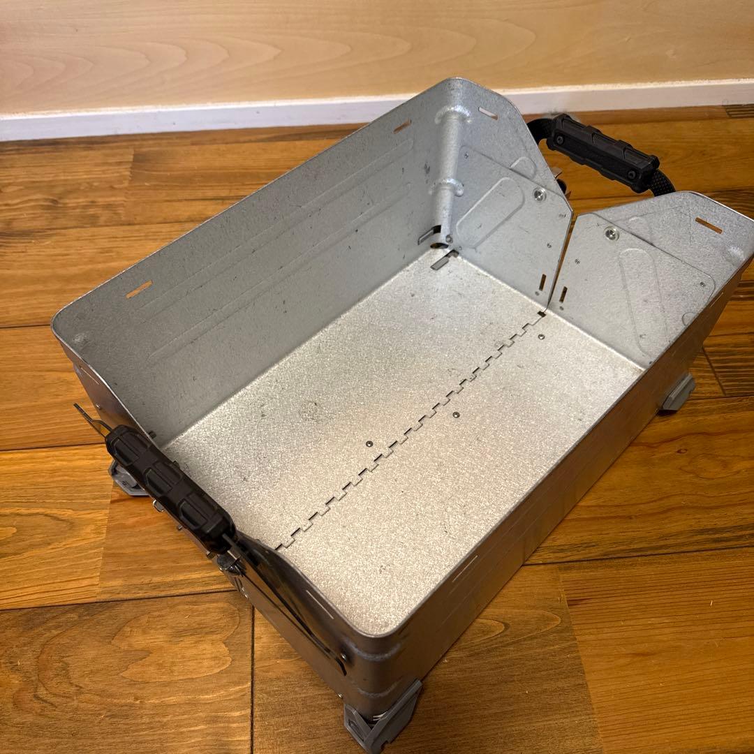 スノーピークコンテナ　蓋付きハンドルカスタム