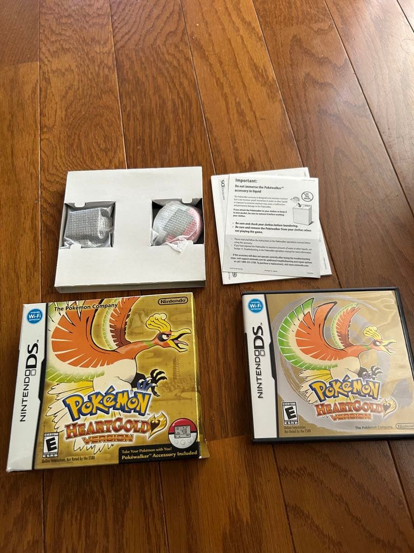 ポケットモンスターHGSS 輸入版　ソフトなし　箱のみ