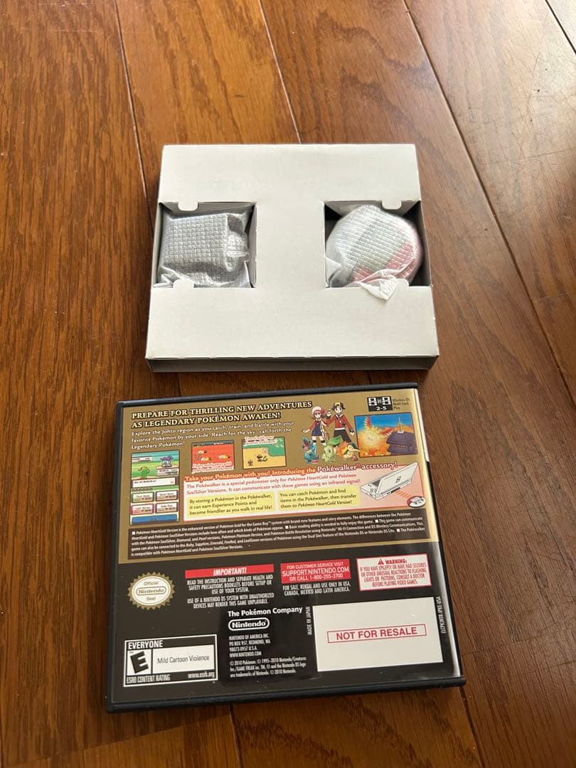 ポケットモンスターHGSS 輸入版　ソフトなし　箱のみ