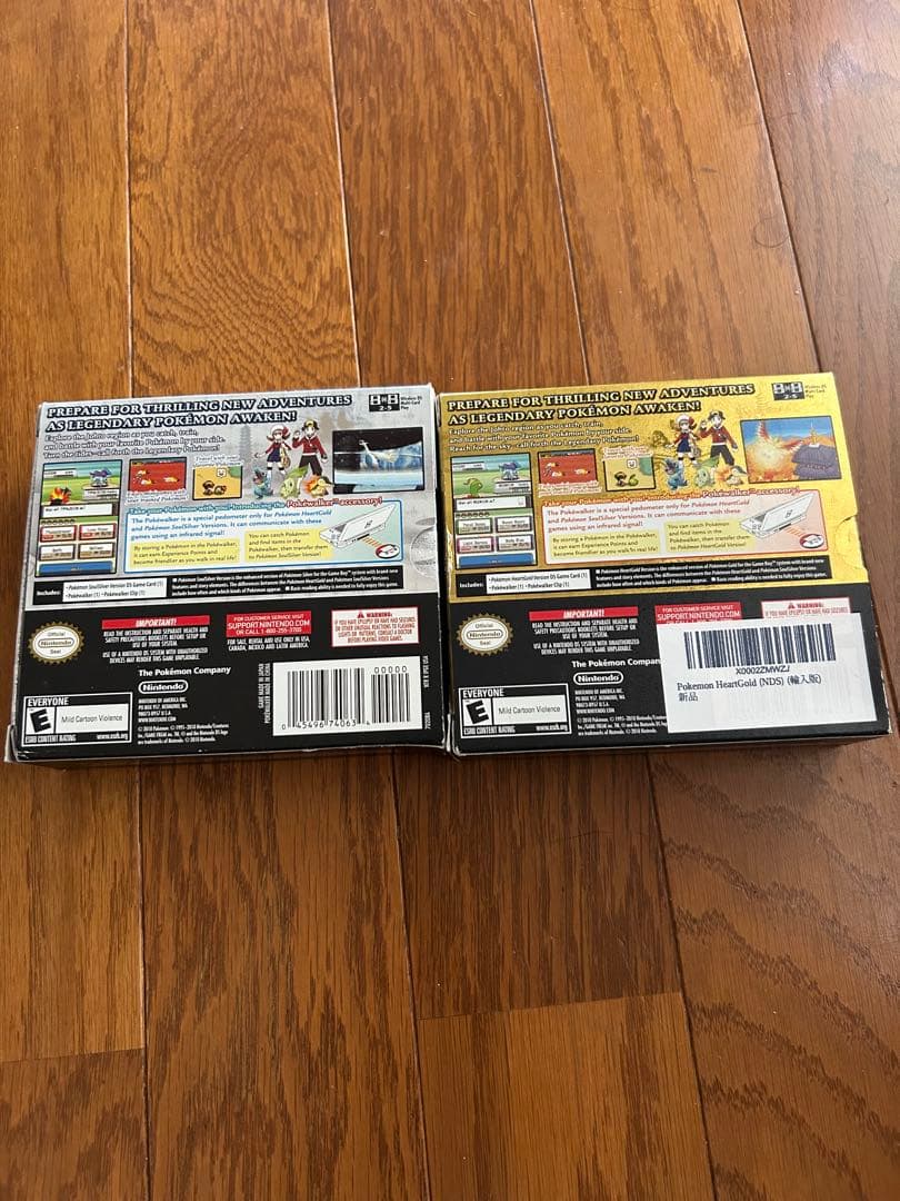 ポケットモンスターHGSS 輸入版　ソフトなし　箱のみ