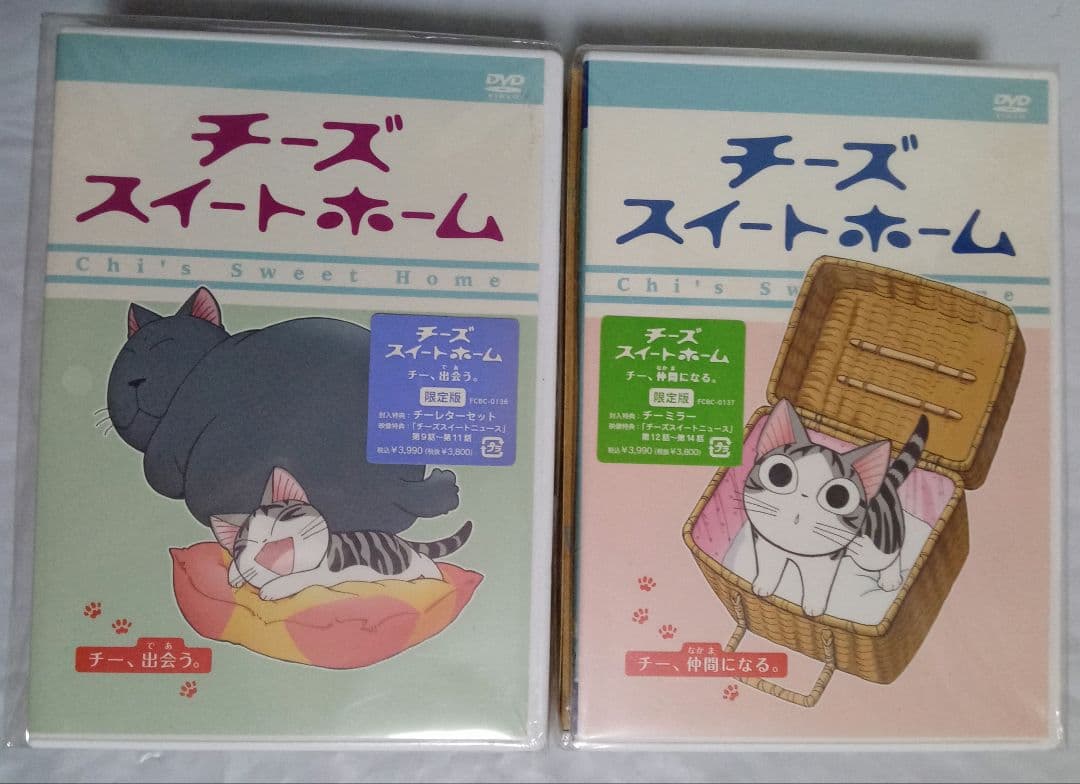 値下げ　DVD チーズスイートホーム 　こなみかなた　こねこのチー　限定　特典