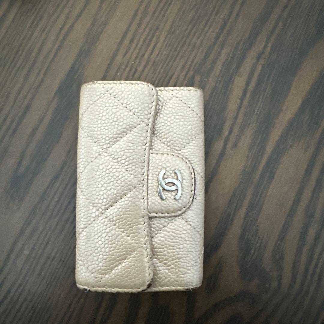 Chanel ベージュ キーケース