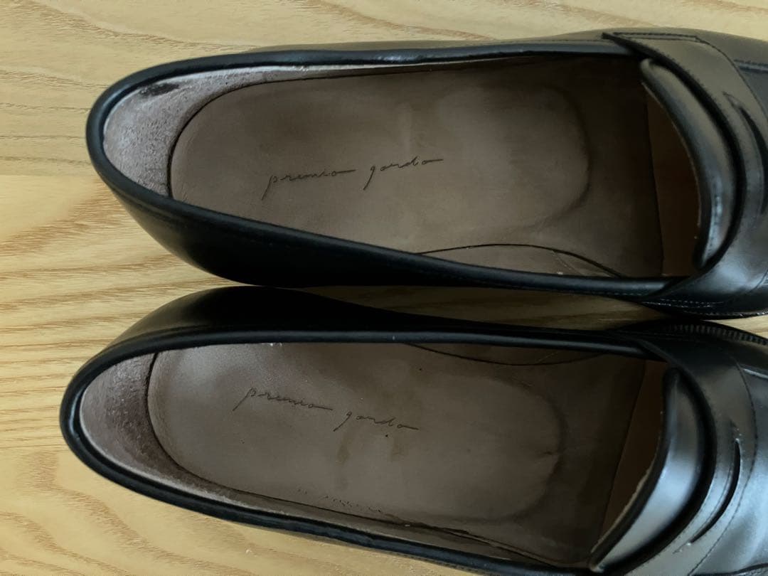 premio gordo sans プレミオゴルド　ローファー　ブラック　4.5