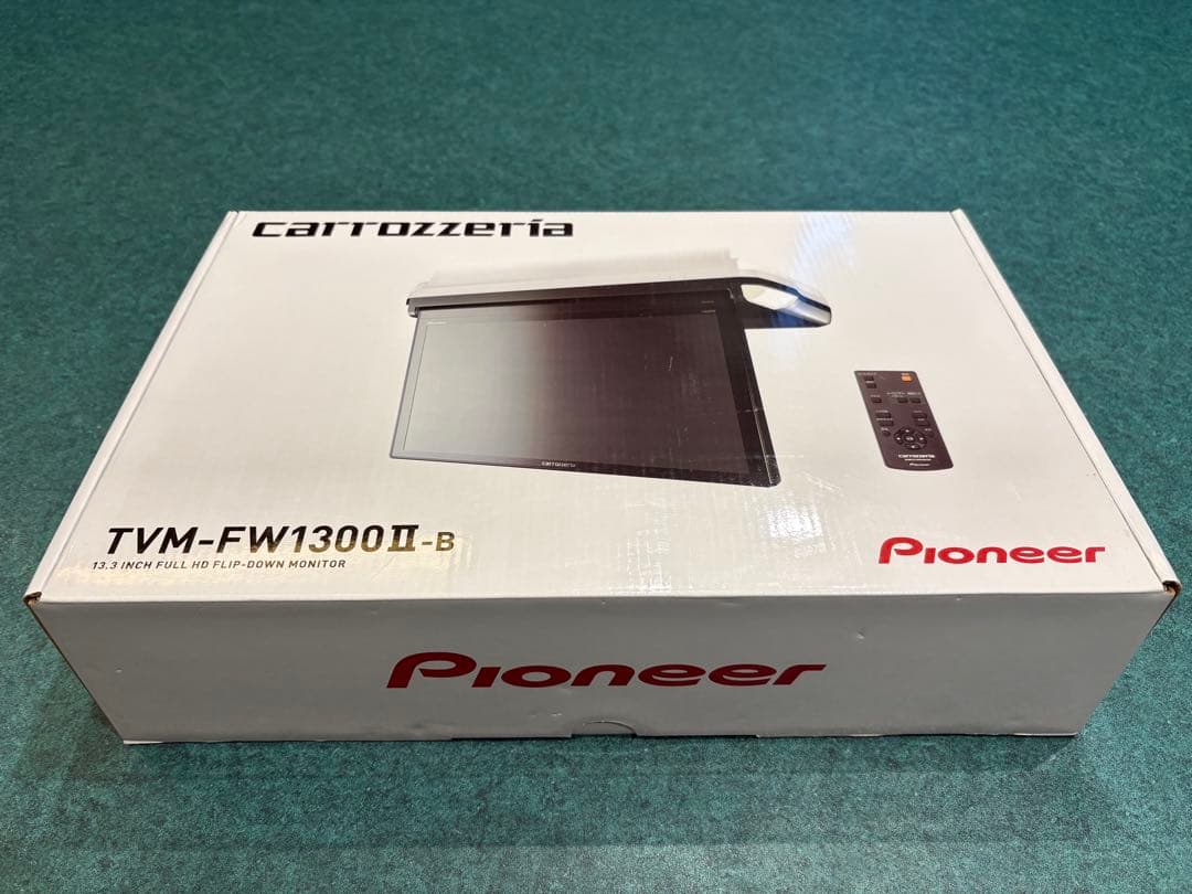 Pioneer フリップダウンモニター TVM-FW1300-2-B