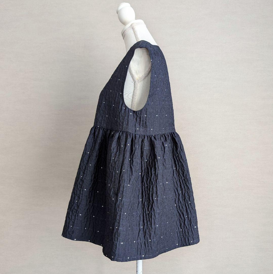 UNITED ARROWS エアリー ドットジャカード ベスト