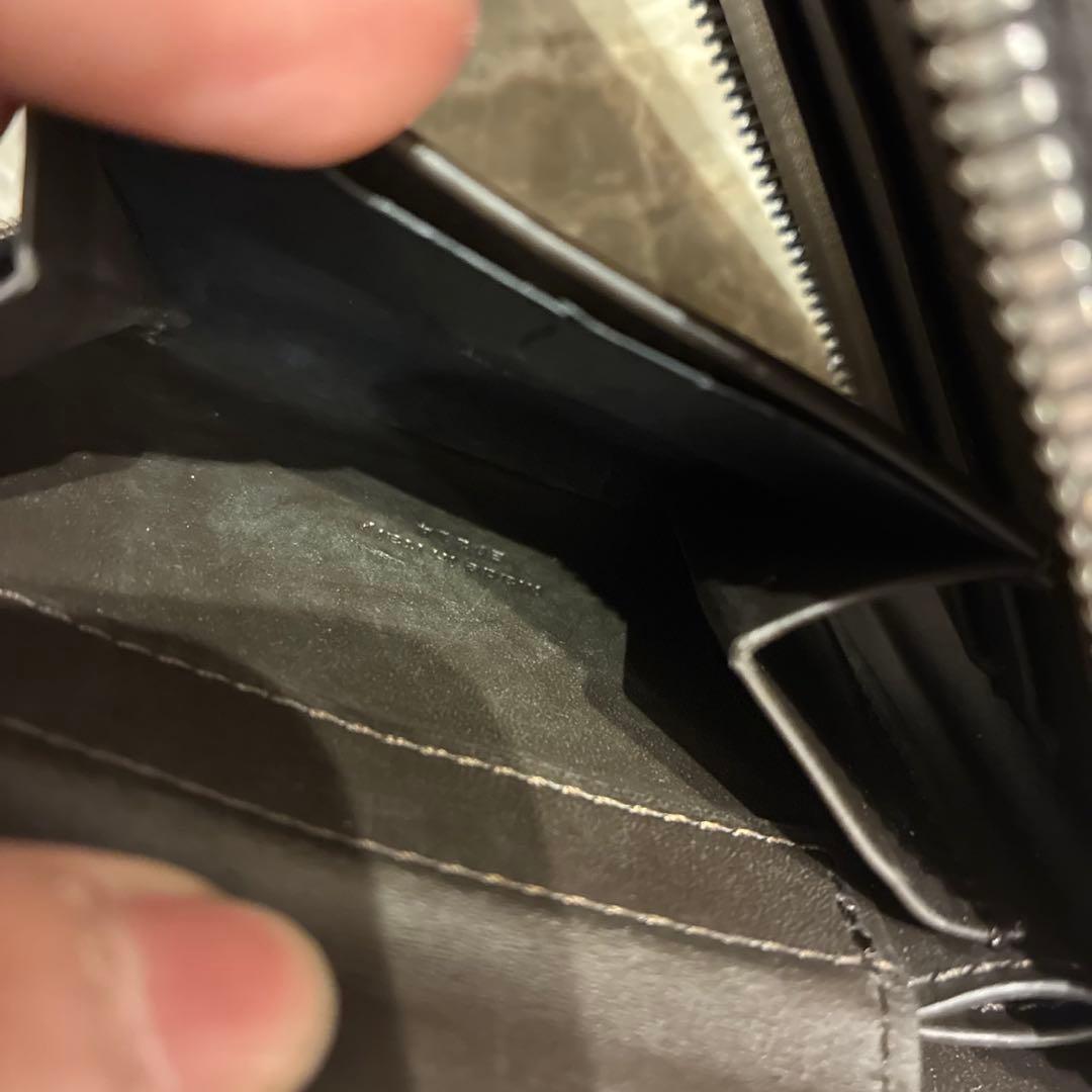 Berluti ダークブラウン レザー二つ折り財布