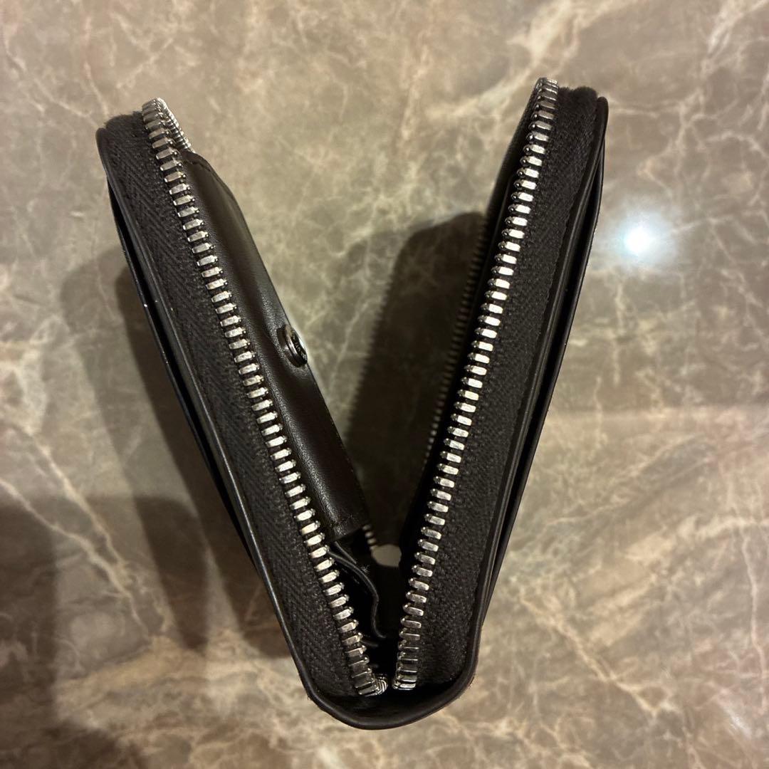 Berluti ダークブラウン レザー二つ折り財布