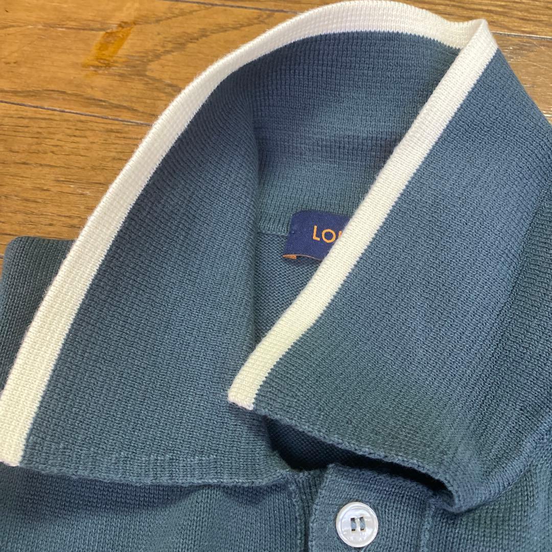 値下げ　Louis Vuitton ネイビー ニット サマープルオーバー