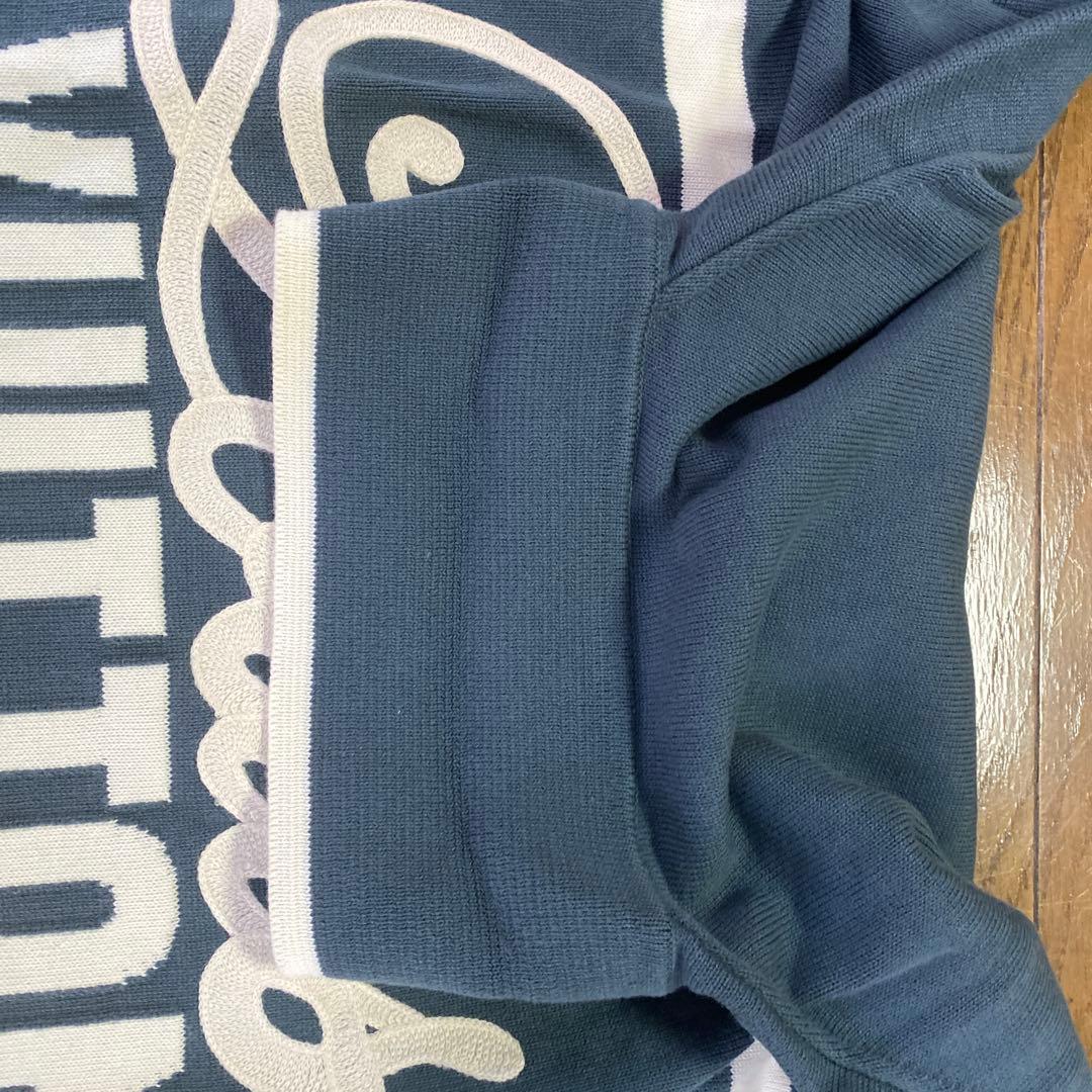 値下げ　Louis Vuitton ネイビー ニット サマープルオーバー