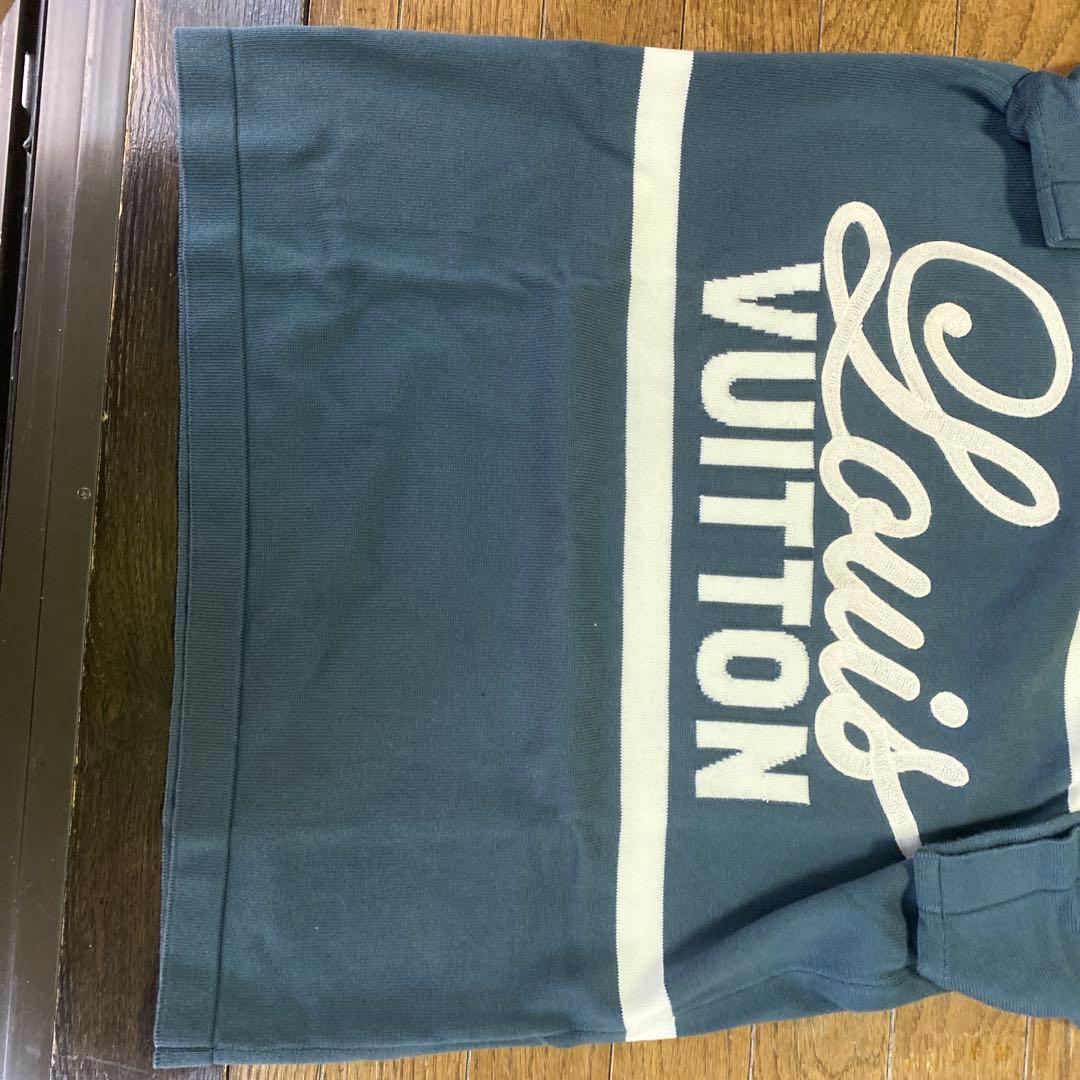 値下げ　Louis Vuitton ネイビー ニット サマープルオーバー