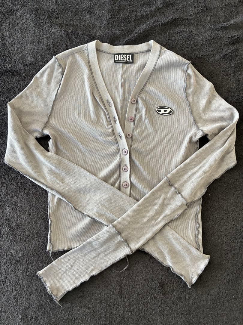 ディーゼル　DIESEL トップス　レディース　グレー