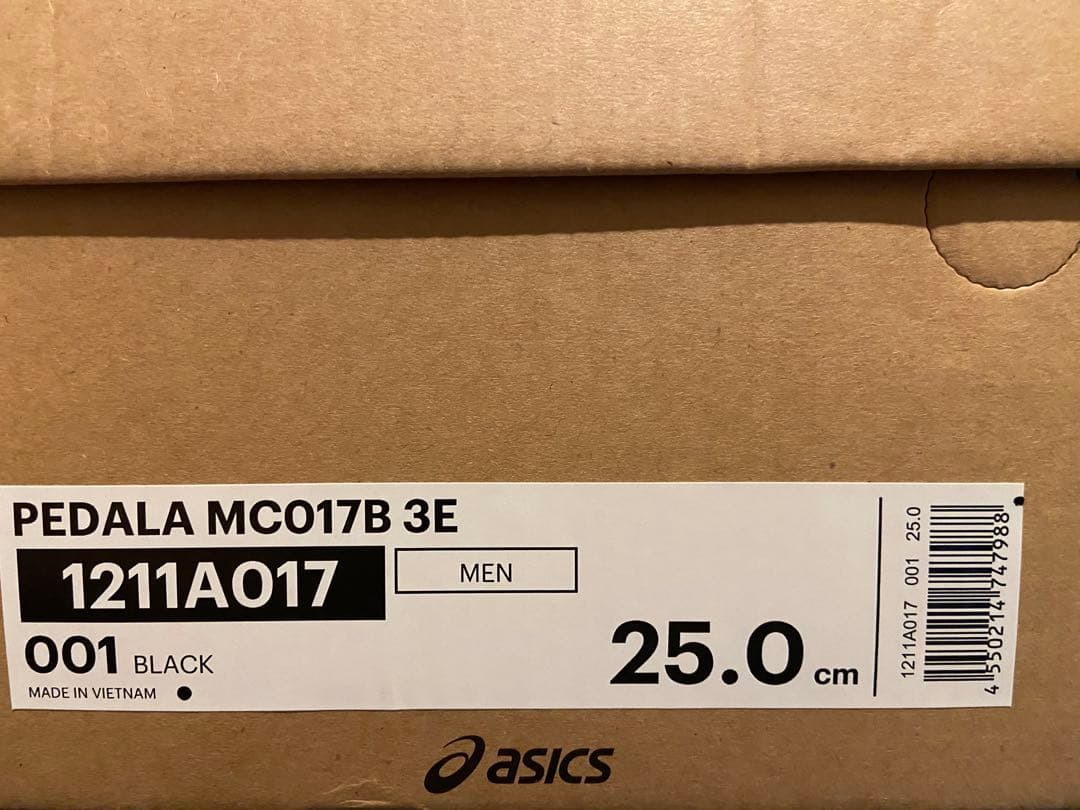ペダラメンズシューズ25.0cm/アシックス