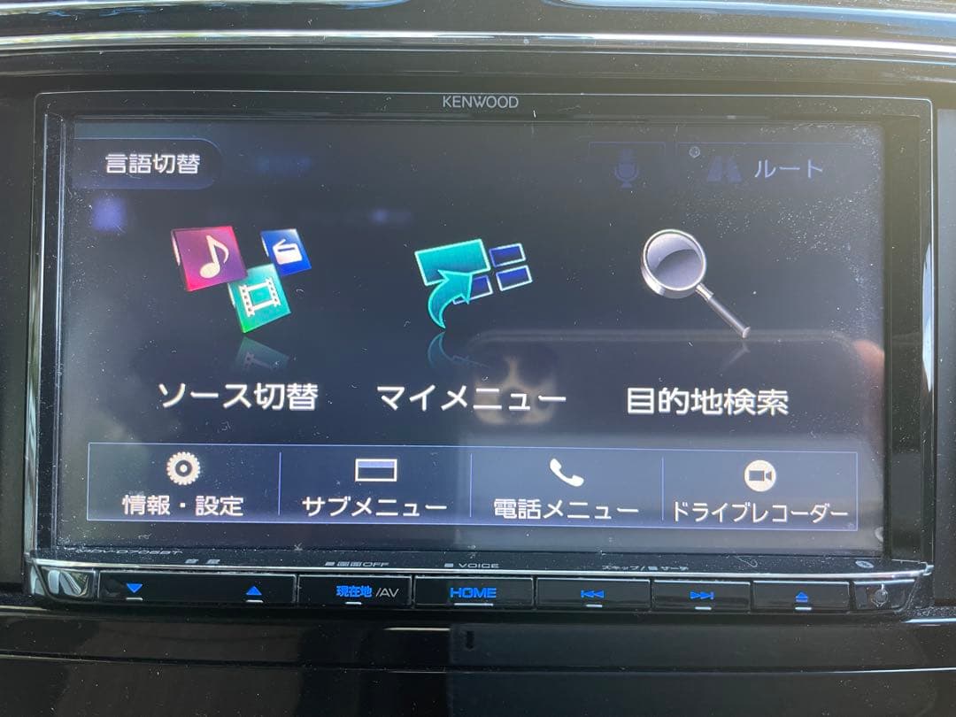 KENWOOD MDV-D706BT ナビ　ドラレコセット