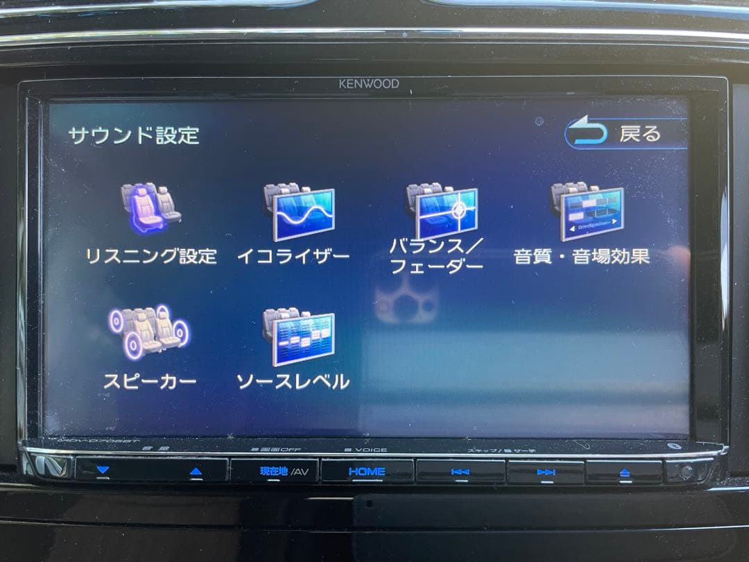 KENWOOD MDV-D706BT ナビ　ドラレコセット