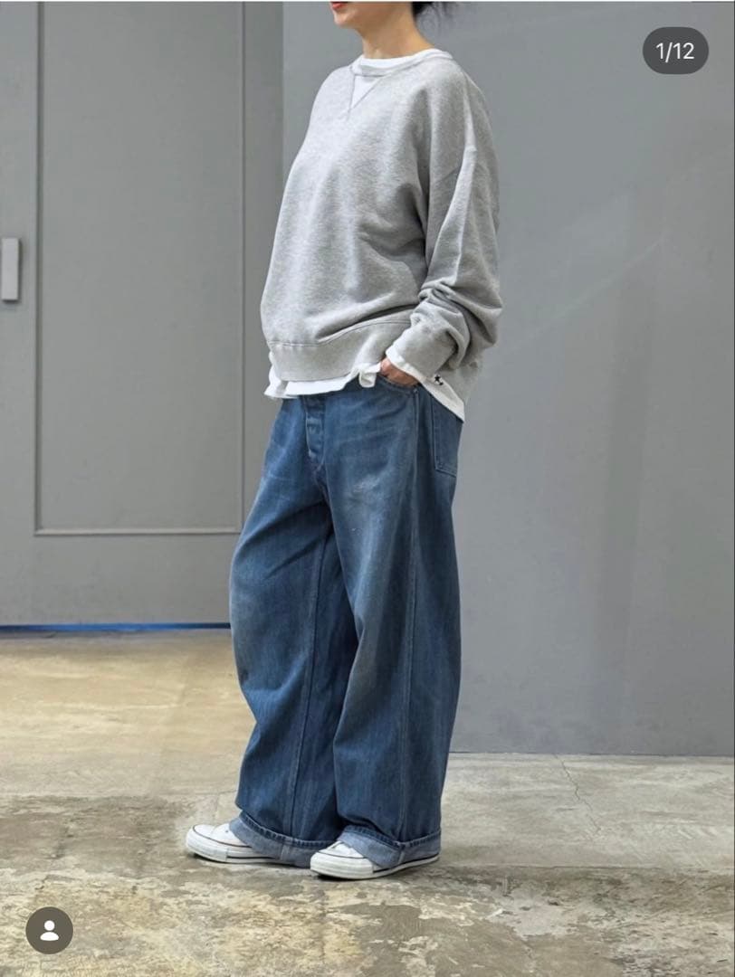 18日までお値引きします！新品未使用chimala x PLEASE スウェット