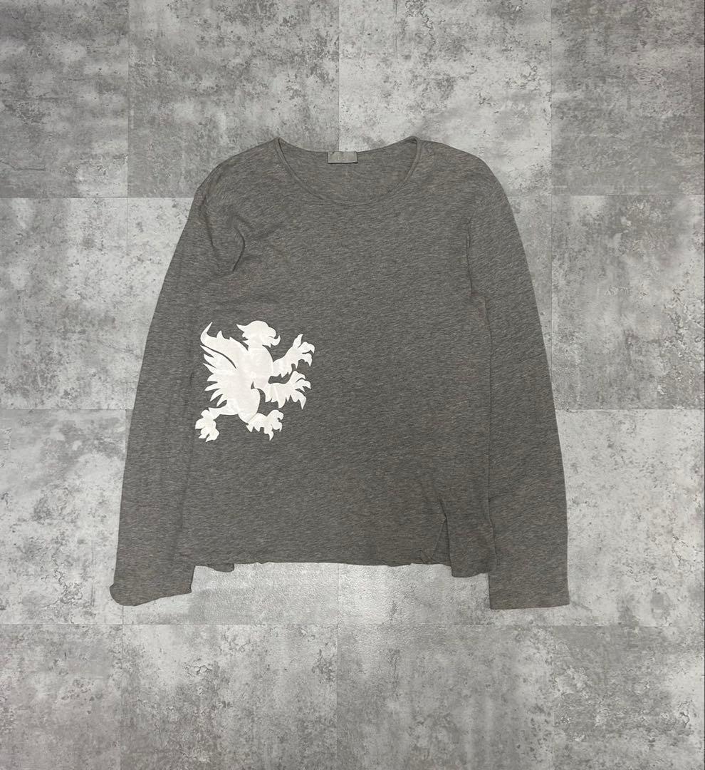 Dior Homme AW02 グリフィン　グレー　ロンT