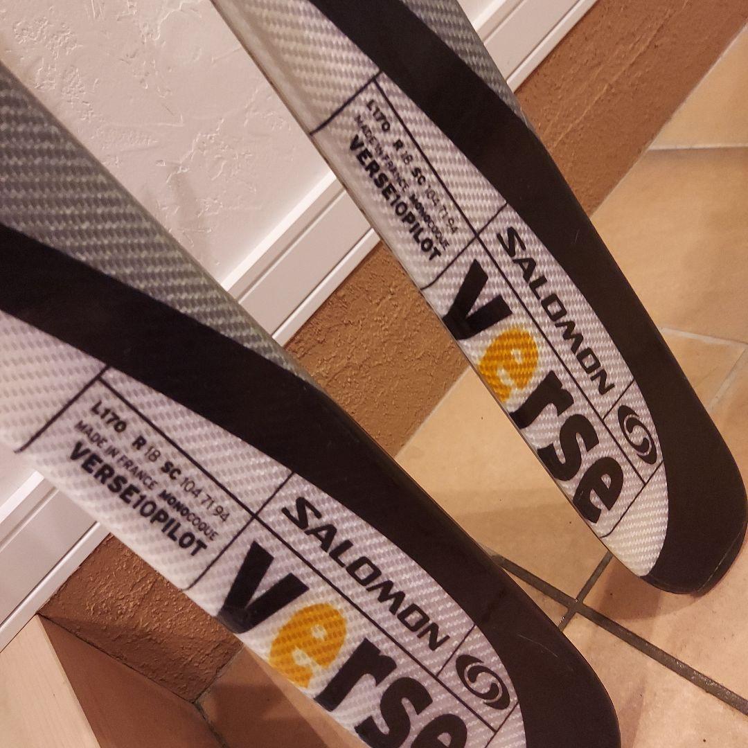 SALOMON verse10 170cm S710 カーボン製ポールセット