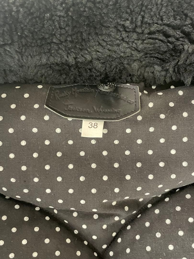 ワコマリア　ロッキーマウンテン　ダウンベスト　ドット　38 美品